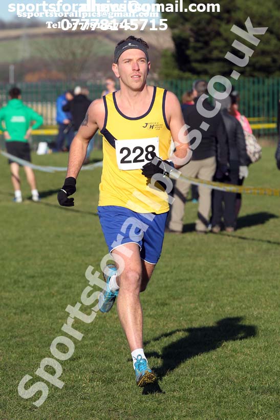 Senior mens 2020 Birtley Cross Country Relay, County Durham.  Photo: David T. Hewitson/Sports for All Pics